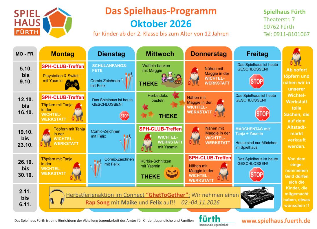 Oktober Programm 2026